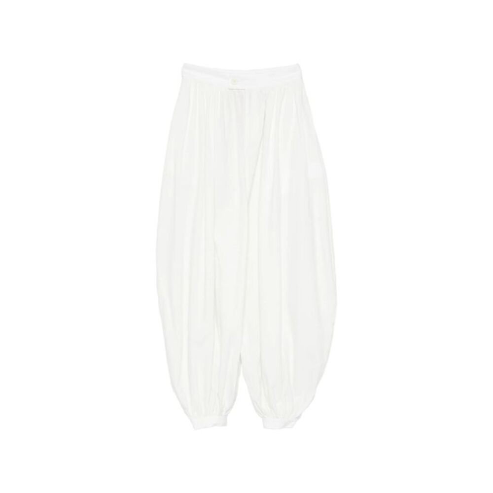 Marrakshi Life White Trousers - Tapered Trousers Women